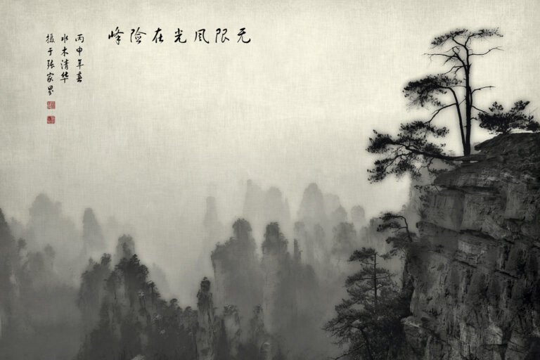 Lin Tonghua - Boundless-scenery-on-dangerous-peak